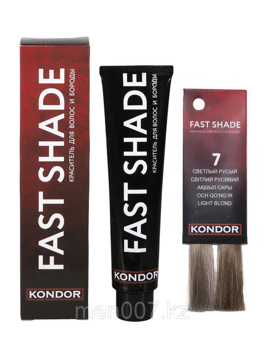 Kondor Краситель Fast Shade для волос и бороды №7 (светлый русый), 60 мл