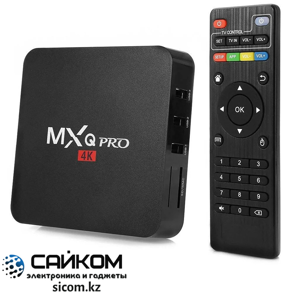 ANDROID TV BOX MXq Pro 4k, Поддерживает видео 4K UHD, Youtube - фото 2 - id-p86793559