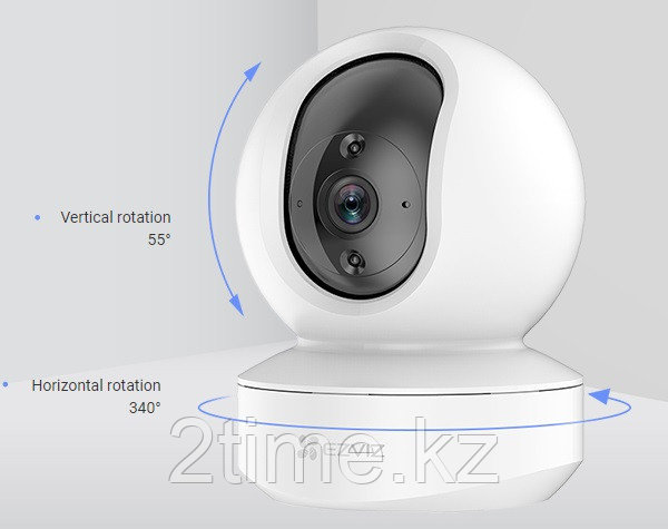Wi-Fi Поворотная Камера Видеонаблюдения Ezviz C6N
(CS-C6N-B0-1G2WF), фото 1