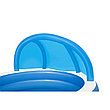 Семейный надувной бассейн Summer Days 241x241х140 см, с надувным навесом и сиденьем, Bestway 54337, фото 4
