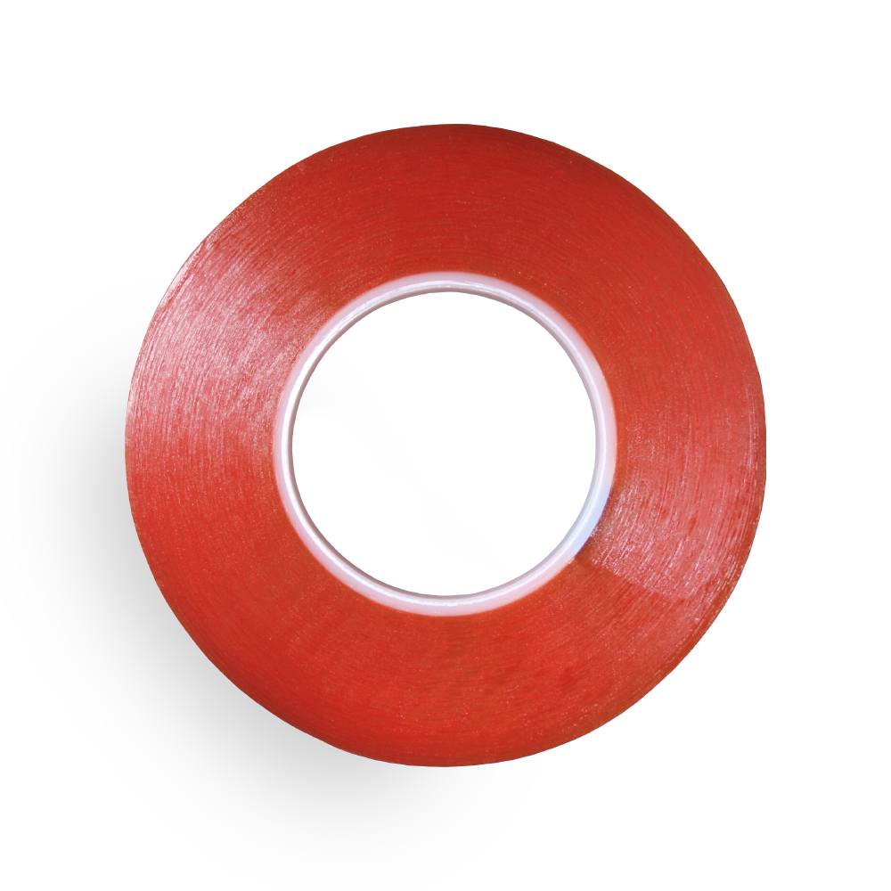 Скотч силиконновый тонкий красный 1.2см*50м: продажа, цена  .
