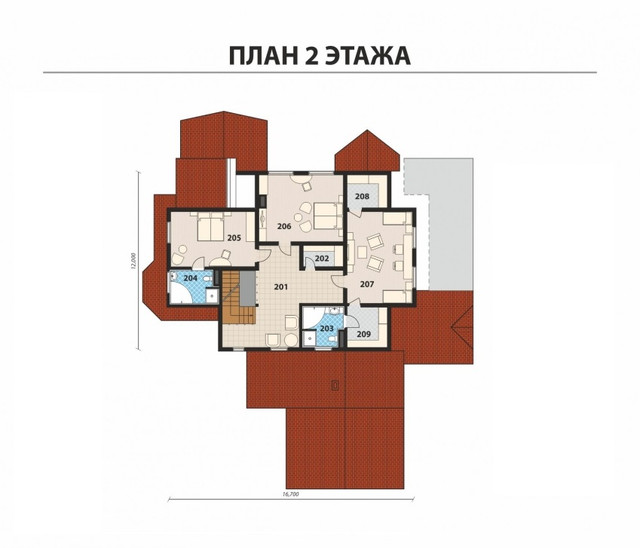 Проект двухэтажного дома из бруса, план двухэтажного дома и строительство под ключ, проектирование и строительство деревянных домов.