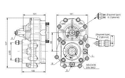 Коробка отбора мощности PTO ZF S6-36, 6S-850 - фото 3 - id-p86794945