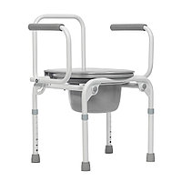 Кресло-стул инвалидное с санитарным оснащением "Ortonica" TU 3 (с откидными подлокотниками)
