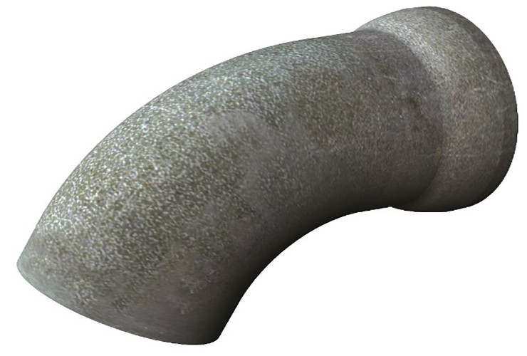 Чугунный отвод раструб - гладкий конец ВЧШГ 30 ̊ DN 150 7.8 мм - фото 1 - id-p80314577