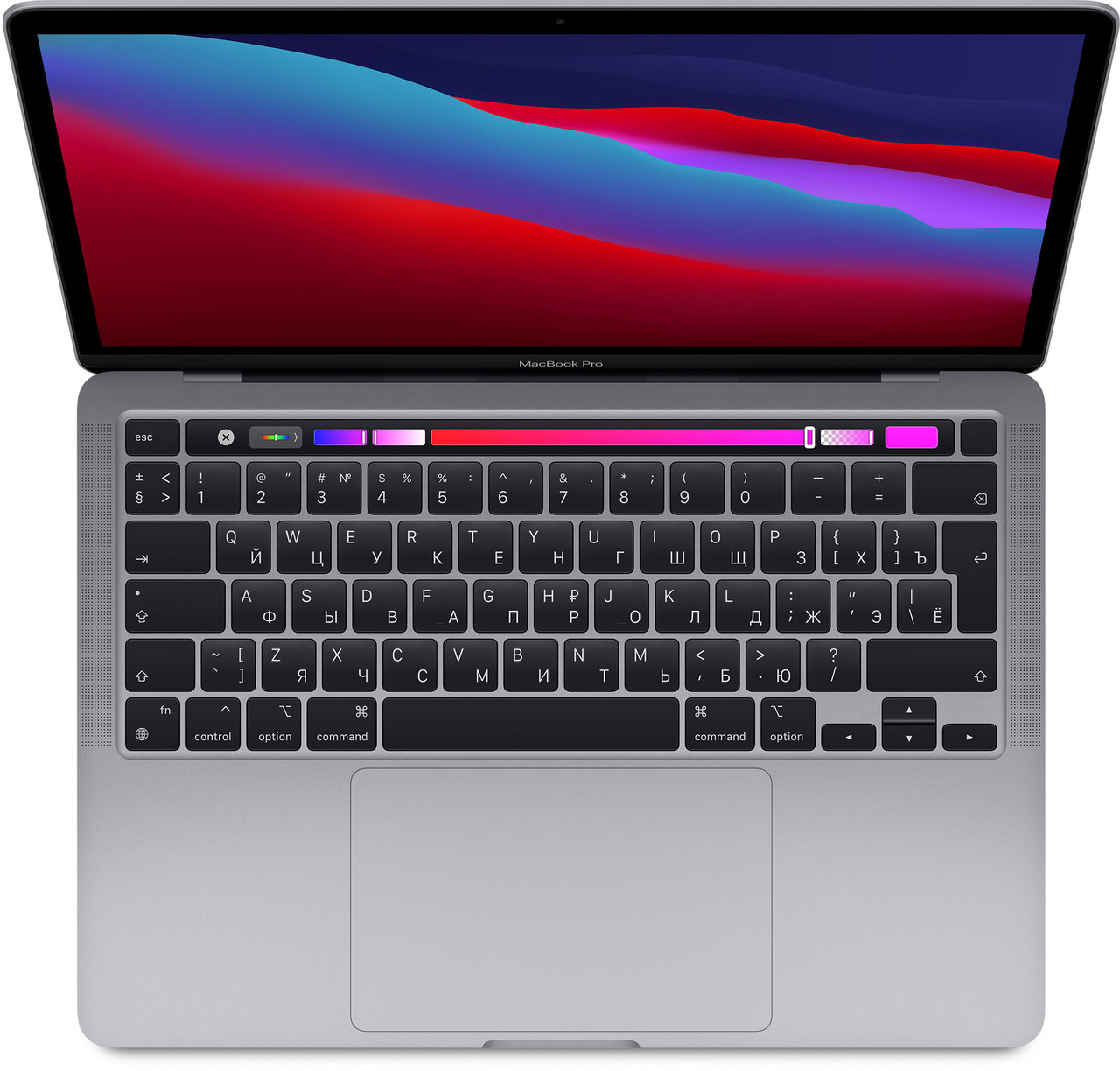 Apple MacBook Pro 13" (M1, 2020) 8 ГБ, 256 ГБ SSD, Touch Bar, «серый космос»