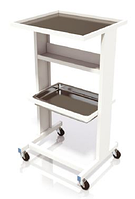 Столик хирургический с металлической полкой и одним металлическим поддоном СХ01/01