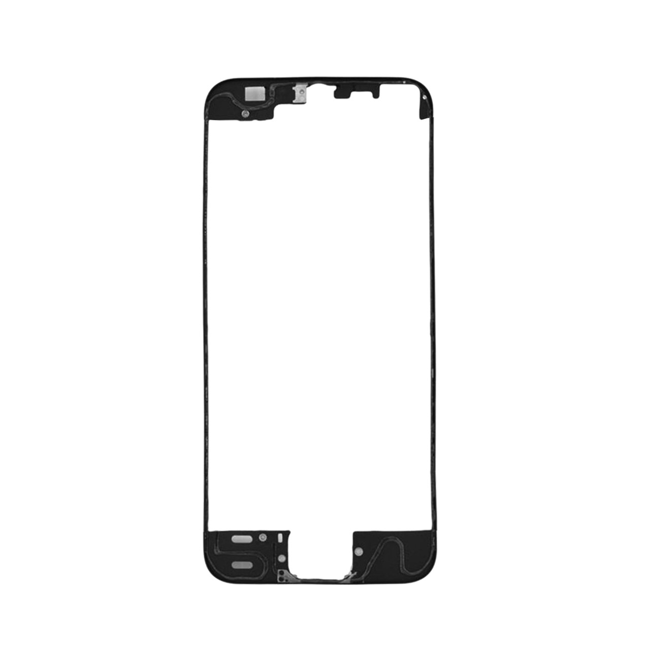 Рамка для дисплея Apple iPhone 5S внутренняя пустая Black (12)