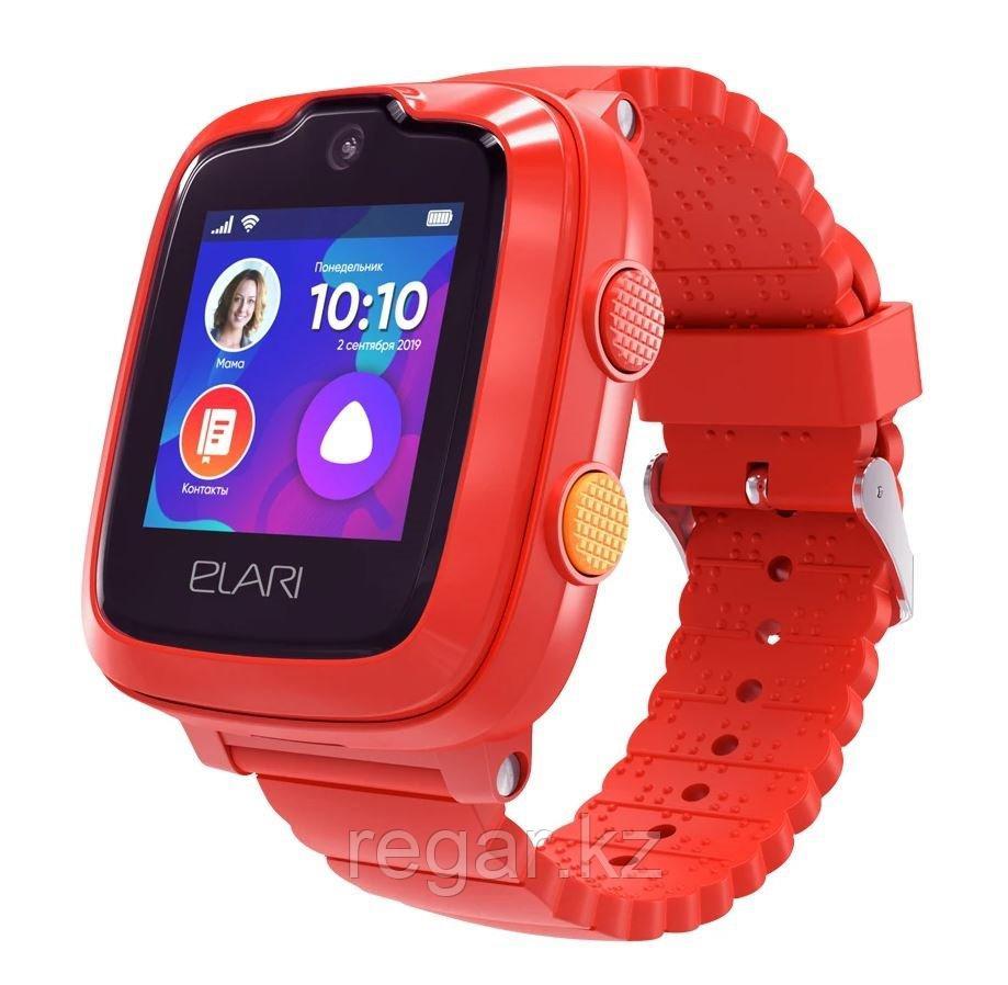 Смарт часы Elari KIDPHONE 4G красный