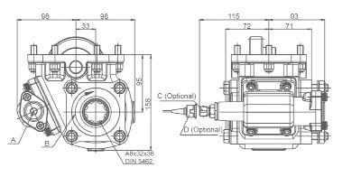 Коробка отбора мощности PTO ZF S5 - 42/7.55 (003) - (007) - фото 2 - id-p86807824