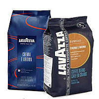 Кофе в зернах Lavazza "Crema & Aroma Espresso", средней обжарки, 1000гр