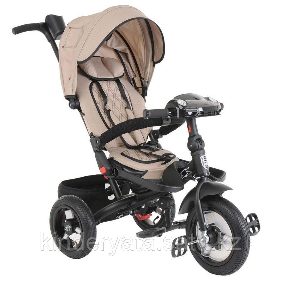 Mini Trike Велосипед 3-х колесный, бежевый, надувные колеса12"/10"