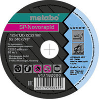 Отрезной диск Metabo (SP-Novorapid) 125 x 1,0 x 22,23 мм, INOX ,TF 41