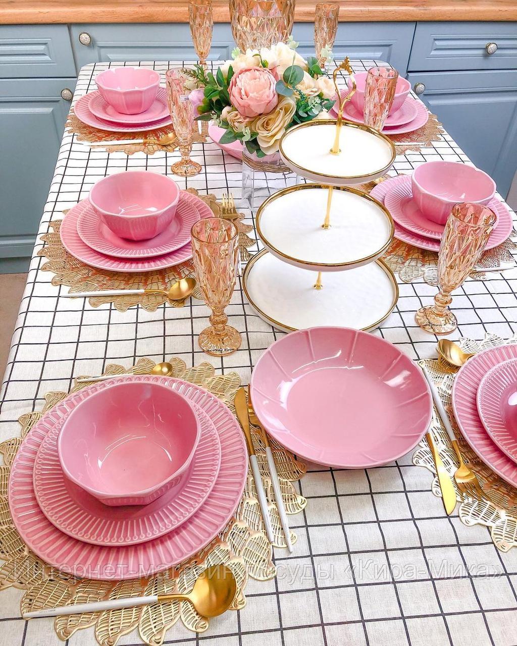 Сервиз «Royal Pink» на 6 персон за 47.700тг