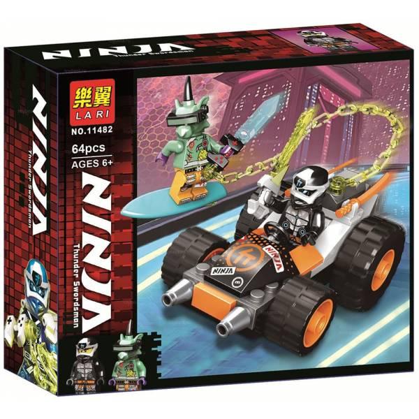 Lari Ninja 11482 Конструктор Скоростной автомобиль Коула (Аналог LEGO 71706)