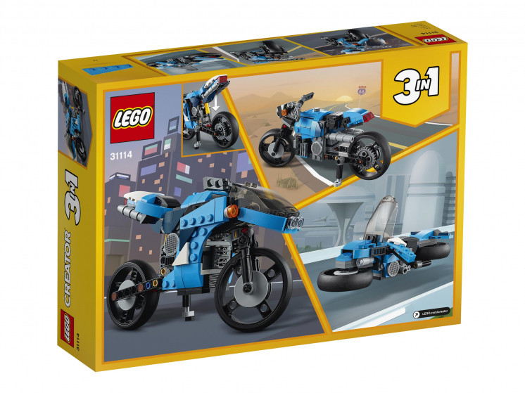 LEGO Creator 31114 Супербайк, конструктор ЛЕГО - фото 4 - id-p86820156