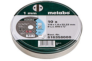 Отрезной диск Metabo SP 115X1,0X22,23 INOX, TF 41