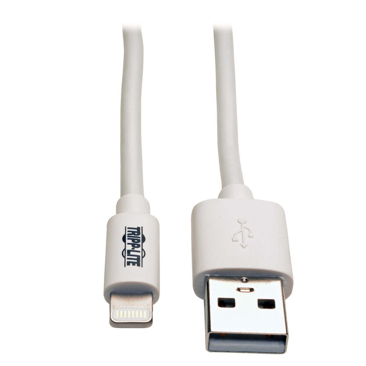 Кабель TrippLite/USB/USB-A to Lightning Sync/Charge Cable, MFi Certified - White, M/M, USB 2.0, 3 ft