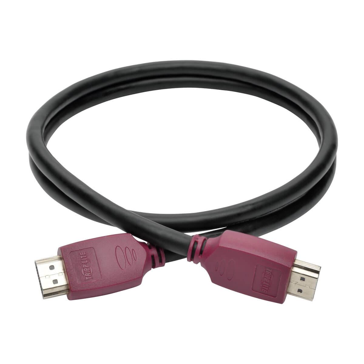 Кабель TrippLite/Premium High-Speed HDMI Cable with Ethernet and Gripping Connectors, HDMI 2.0, UHD - фото 1 - id-p86749273