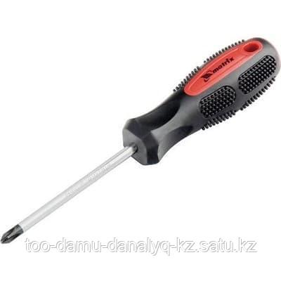 Отвертка Anti-Slip PH 2-150мм CrV двухкомп. рукоятка Matrix