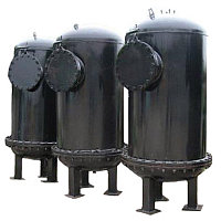 Корпус фильтра с наружным обогревом для химической промышленности D=100 мм, P=4, 0 Мпа