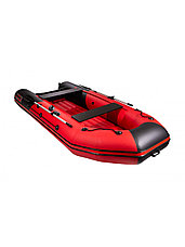 Лодка Таймень NX 3400 НДНД PRO красный/черный, фото 2