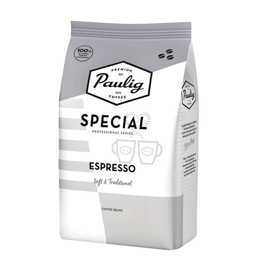 Кофе в зернах Paulig "Special Espresso", темной обжарки, 1000гр
