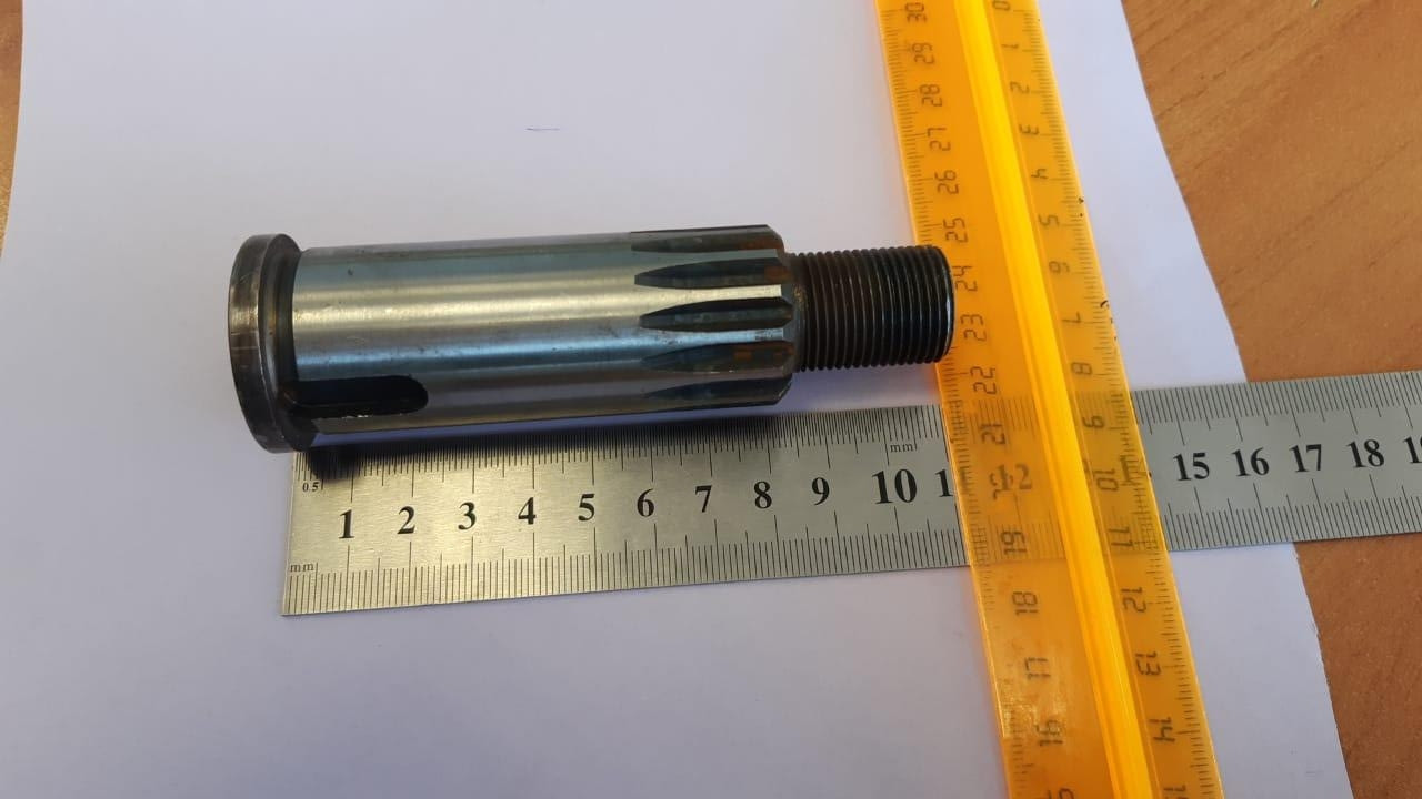 80-1601021 мтз-82. 236-1701048-б вал промежуточный. Вал б р. Вал б р. Вал-шестерня редуктора привода щетки мтз шлиц z12 215мм.