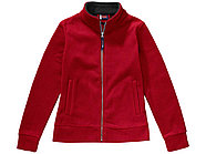 Куртка флисовая Nashville женская, красный/пепельно-серый, фото 4