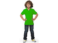 Рубашка поло Calgary детская, зеленое яблоко, фото 6