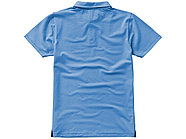 Рубашка поло Markham мужская, голубой/антрацит, фото 4