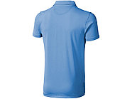 Рубашка поло Markham мужская, голубой/антрацит, фото 2