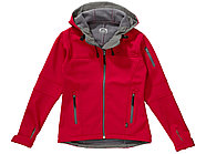 Куртка софтшел Match женская, красный/серый, фото 3