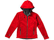 Куртка софтшел Match женская, красный/серый, фото 5