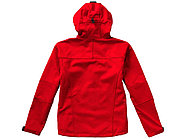 Куртка софтшел Match мужская, красный/серый, фото 4