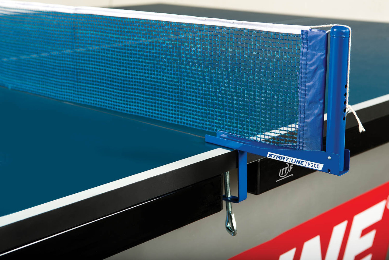 Сетка для теннисного стола START LINE CLASSIC, сетка с регулировкой натяжения, крепление - фиксатор.