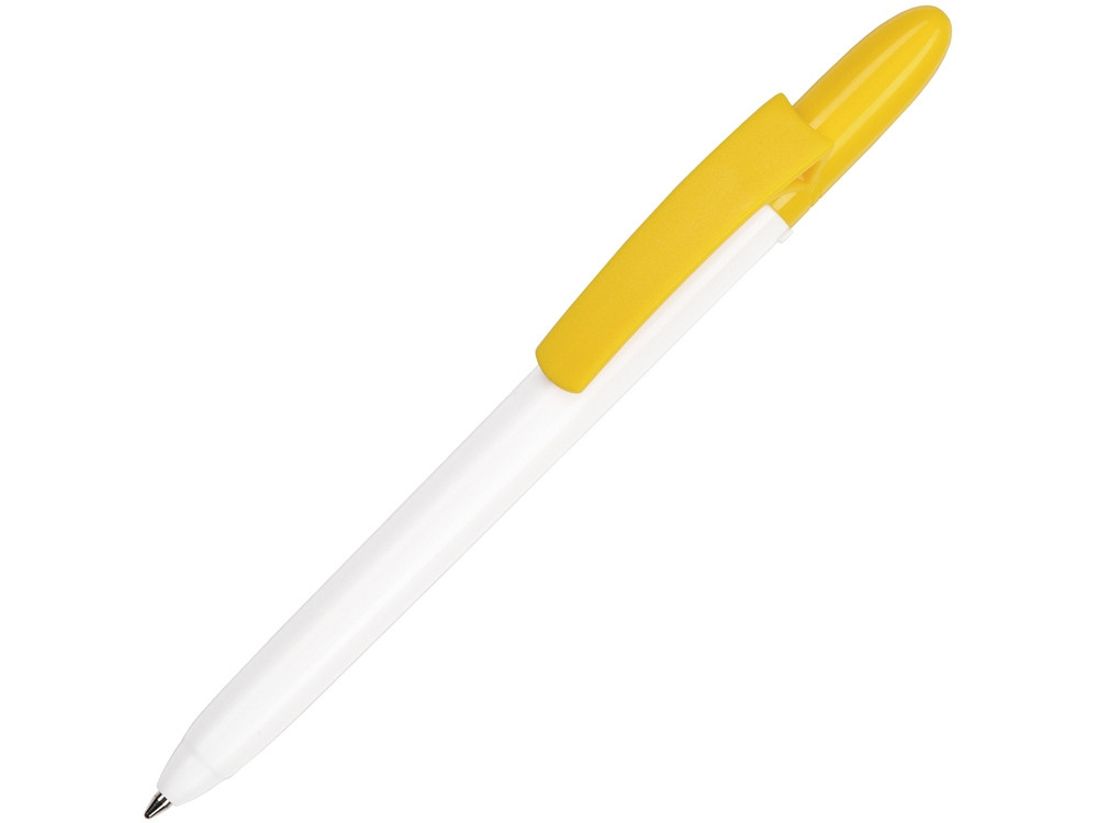 Шариковая ручка Fill White, белый/желтый