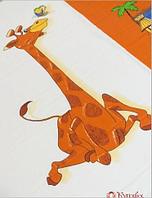 Ситец Жираф и туземец , хлопок-100%, ширина- 1.5м, 95 гр/м.кв.