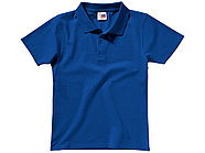 Рубашка поло First детская, классический синий, фото 3