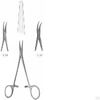Зажим кровоостанавливающий типа "Москит" прямой       (З-33)