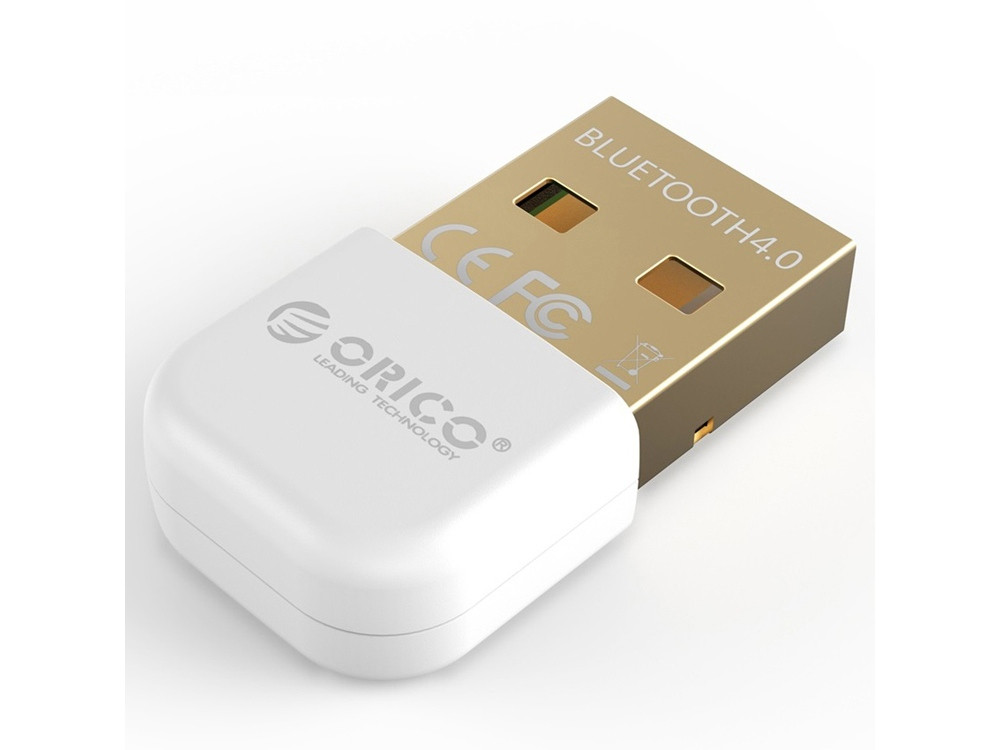Адаптер USB Bluetooth Orico BTA-403 (белый)