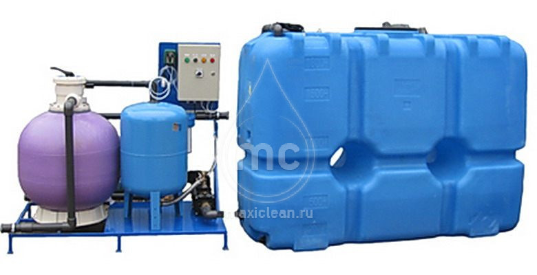 Система очистки воды АРОС-15 Д (с дозатором хим. реагента)