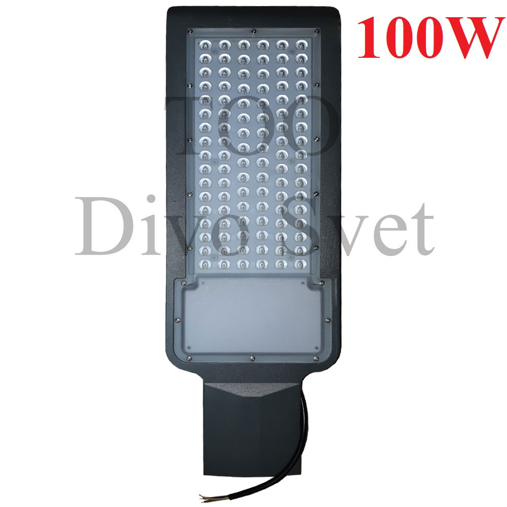 Много диодный светильник LED 100W (стандарт серия), консольный уличный, светодиодный. Фонарь для уличного осв.