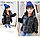 Осенняя куртка из пухового хлопка от 6 до 13 лет для девочки, черная., фото 2