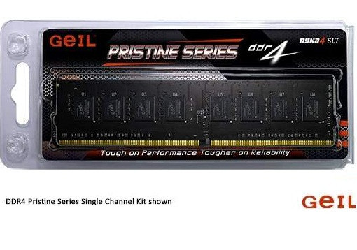 Оперативная память 16GB Kit (2x8GB) GEIL DDR4 2666Mhz PC4-21330 GP416GB2666C19DC PRISTINE SERIES