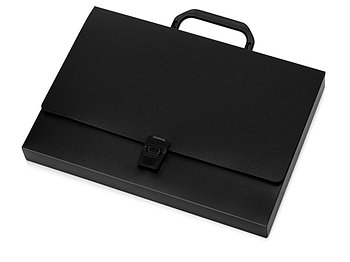 Папка-портфель А4, черный