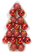 Набор новогодних шаров в футляре-елочке, фото 2