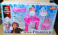 Порвана упаковка!!! 901-712 Frozen-2 Трюмо со стулом 11предм.,62*40см, фото 2