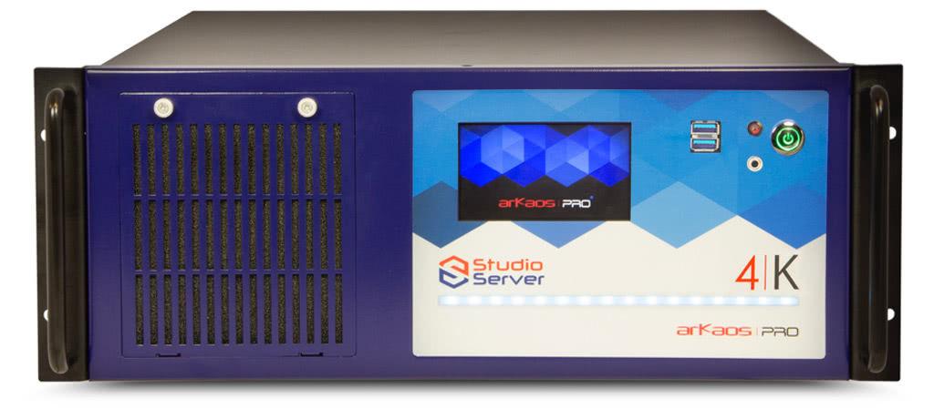 ArKaos STUDIO 4K SERVER медиа-сервер 4K, 4 выхода EDID, 1 вход - фото 1 - id-p86881138