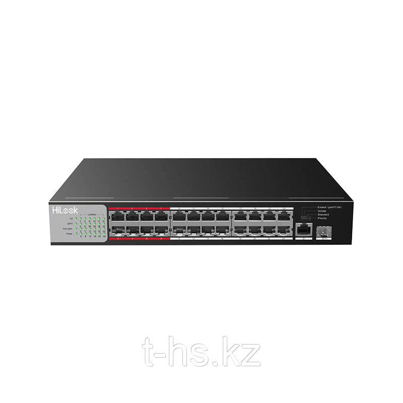 HiLook NS-0326P-230 Неуправляемый коммутатор PoE с 24 портами Fast Ethernet